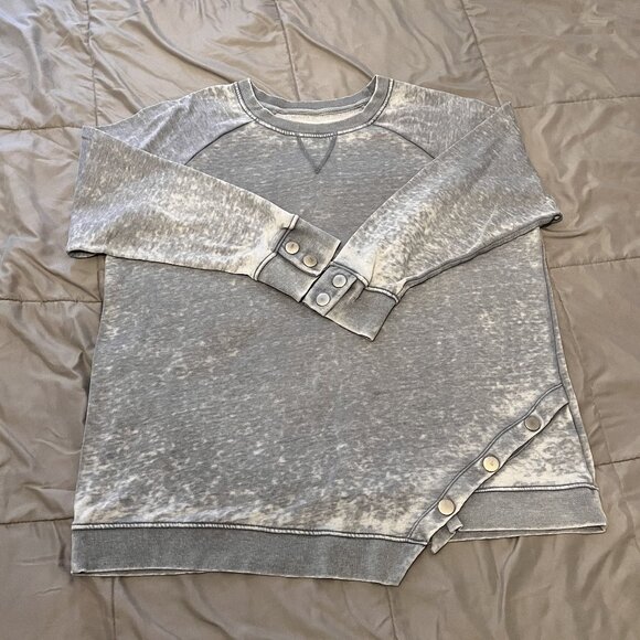 Plus Size Women's Long-Sleeved Top (The Sweatshirt Project) - Picture 1 of 2